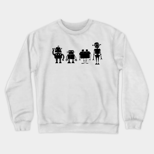 Robots Crewneck Sweatshirt by msmart